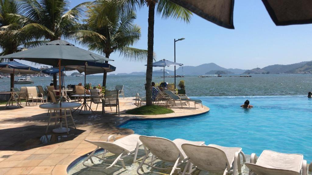 Angra Dos Reis Apartamento Com Vista Para O Mar 6 Condominio Porto Bali Complexo Mercure エクステリア 写真